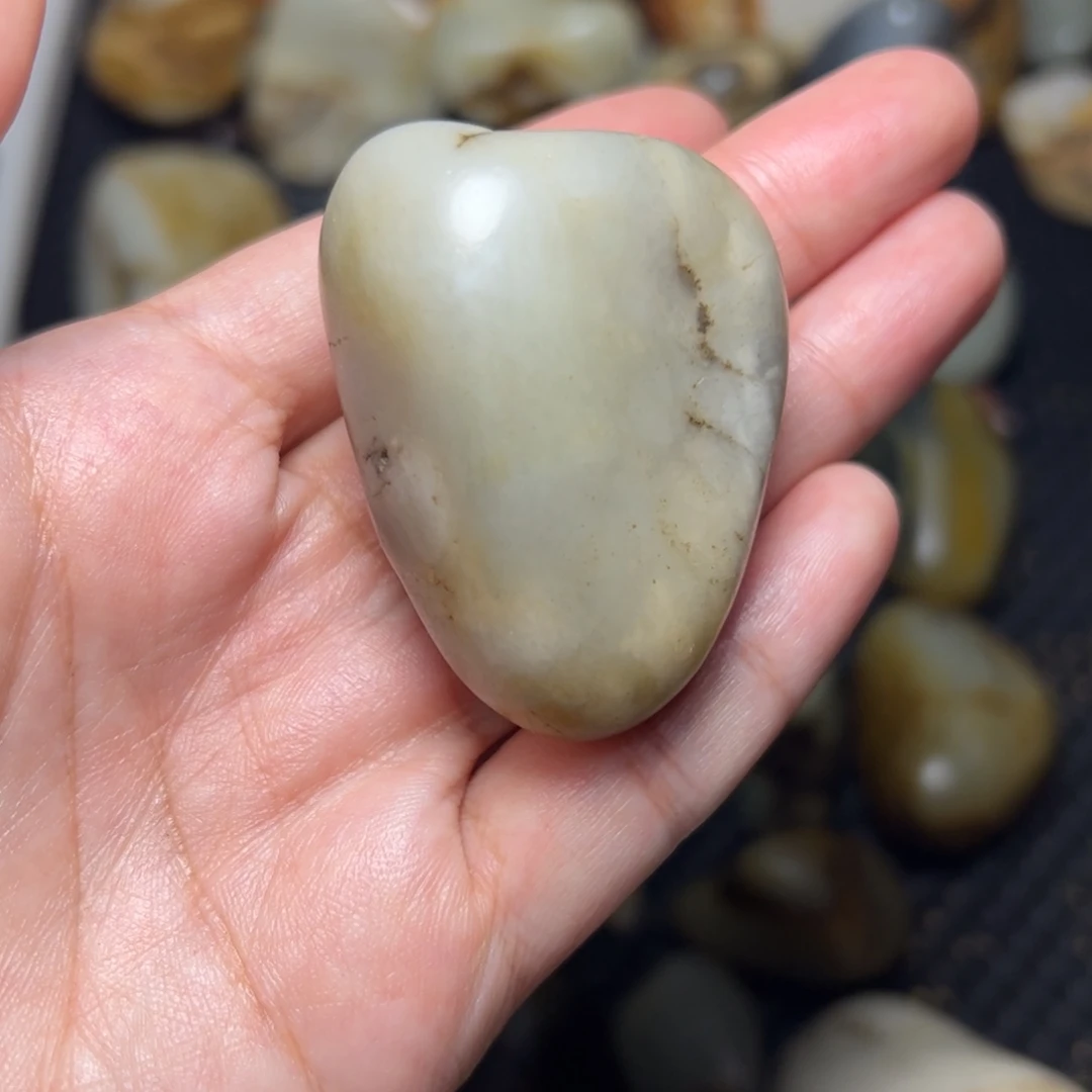 和田玉未镶嵌挂件28