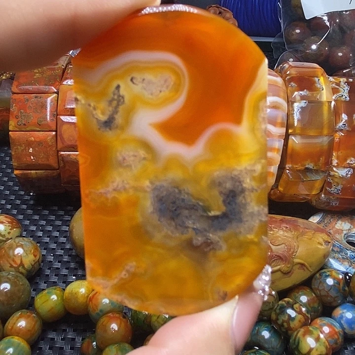 玛瑙/玉髓未镶嵌颈饰