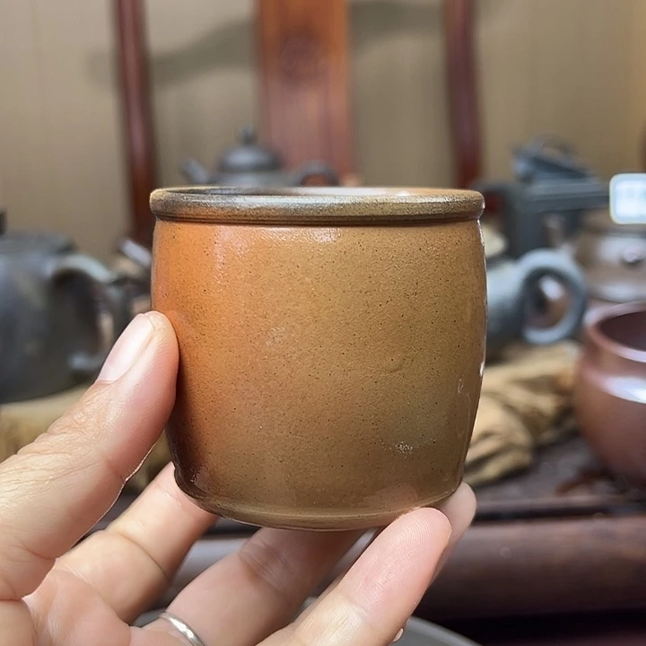馨***智戬谷龙窑柴烧茶杯192