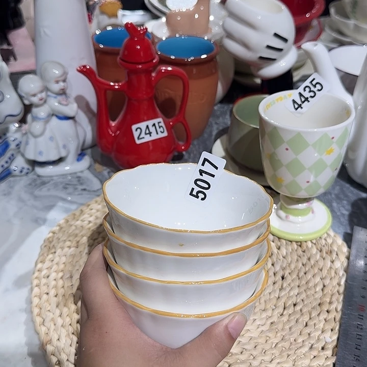 瓷片微瑕陶瓷介意慎拍5017