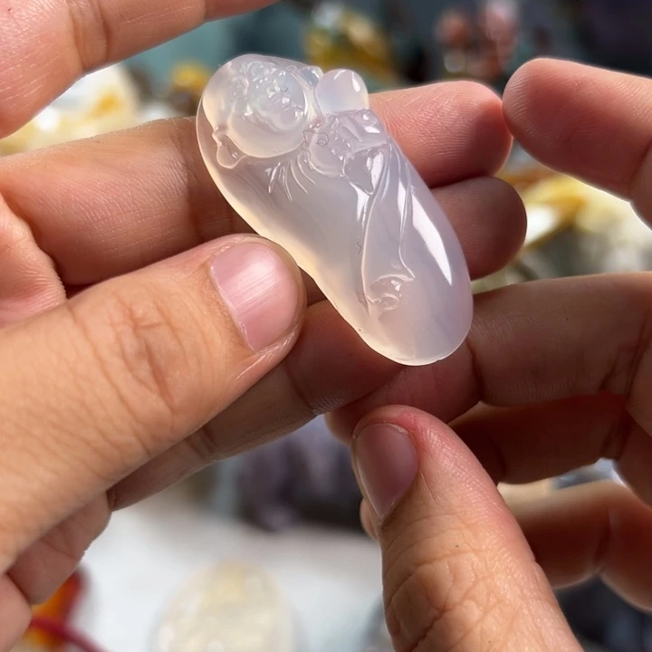 玛瑙/玉髓吊坠(不含链)未镶嵌