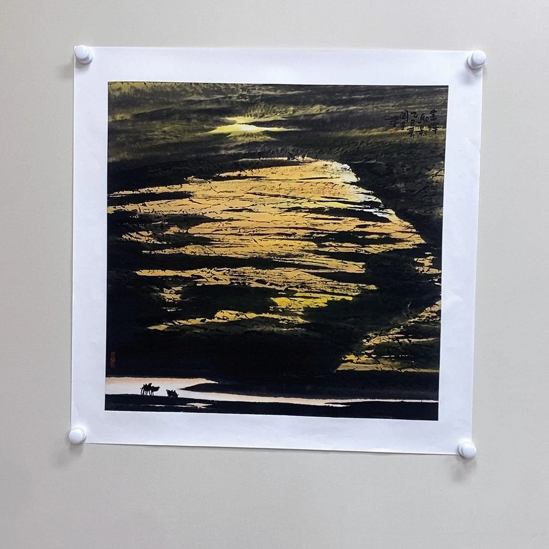 国画周全四尺斗方精品佳作