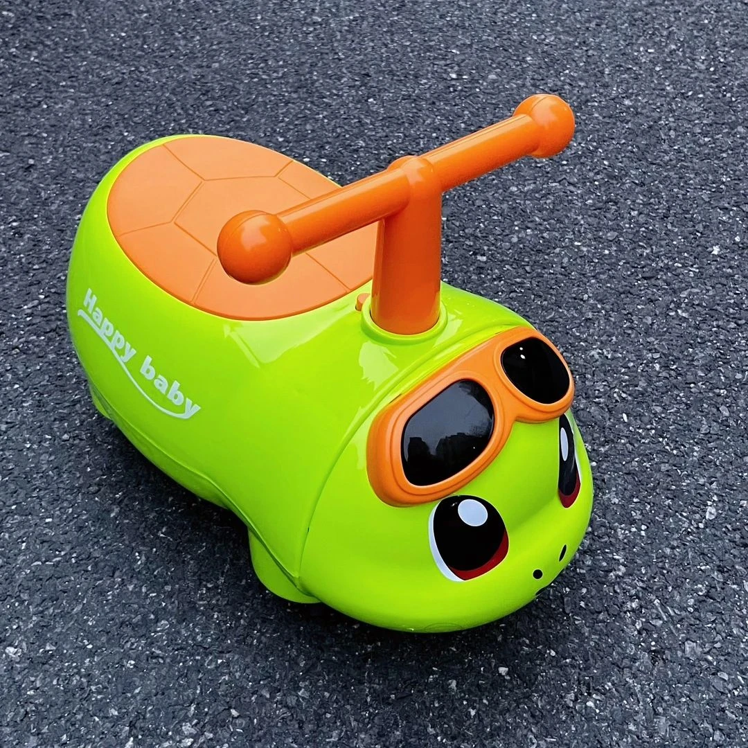 新款花生车乌龟溜溜车1-4岁宝宝男女孩儿童滑行车扭扭车