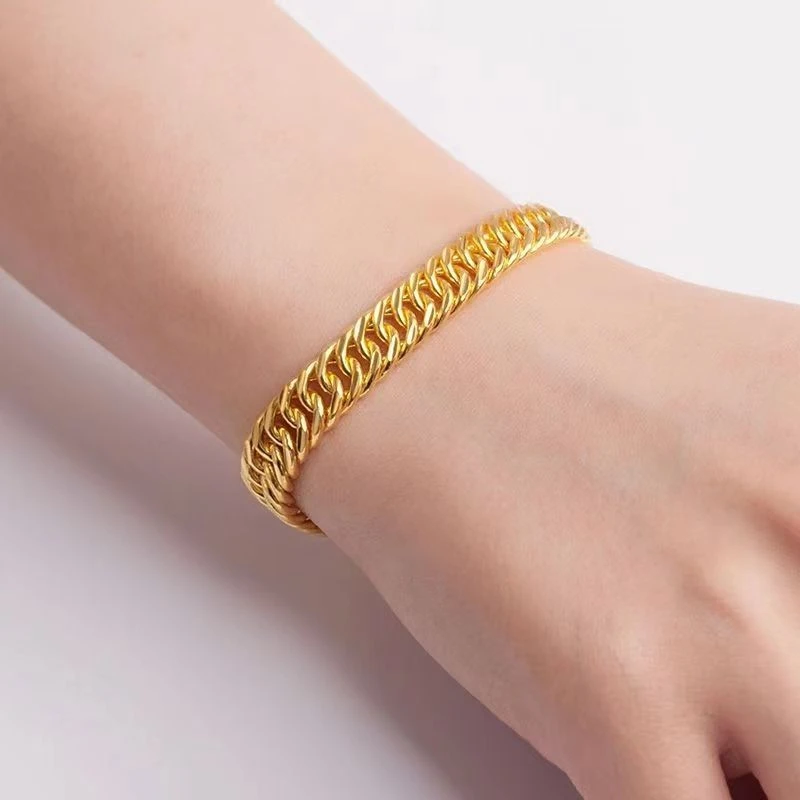 足银手链 经典款  老板手链