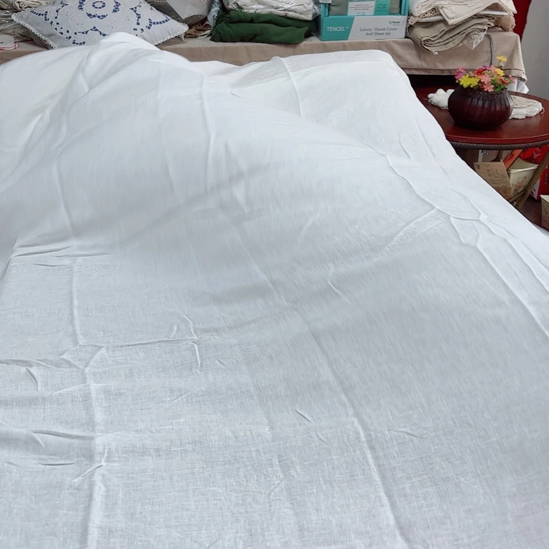 毛绒亚麻棉062-2.3/2.4米亚麻床单
