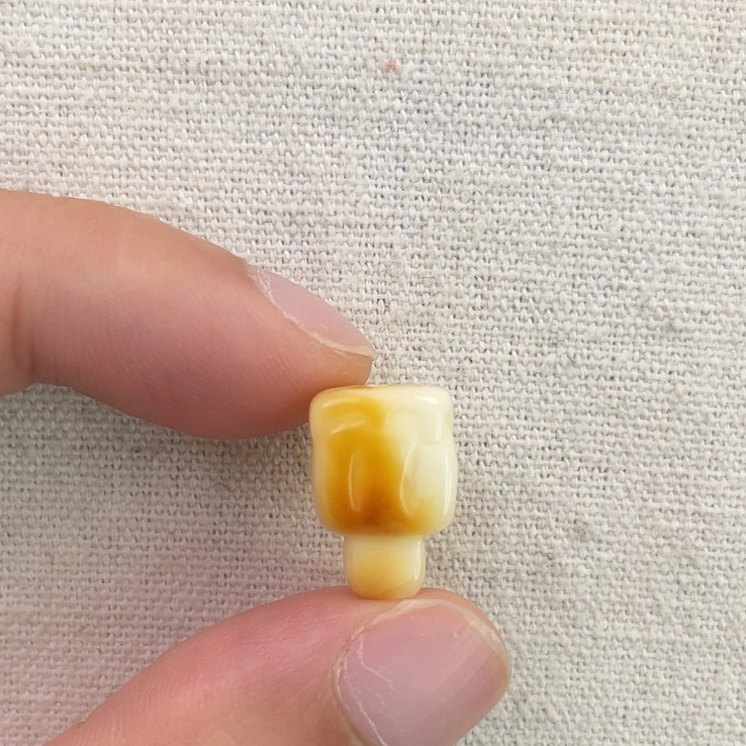 琥珀未镶嵌珠宝奇石雪糕