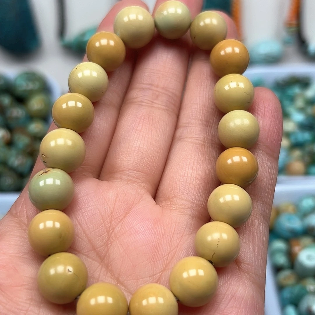 大***~未镶嵌绿松石手链