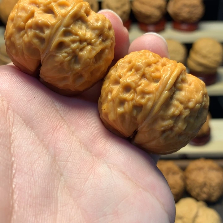 文玩核桃把件37铁锤