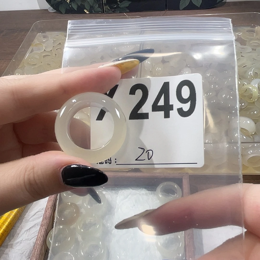 玛瑙/玉髓未镶嵌戒指249
