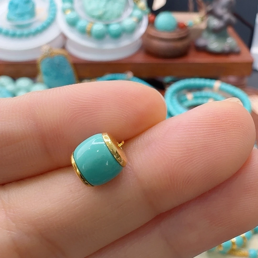 绿松石未镶嵌珠宝半成品