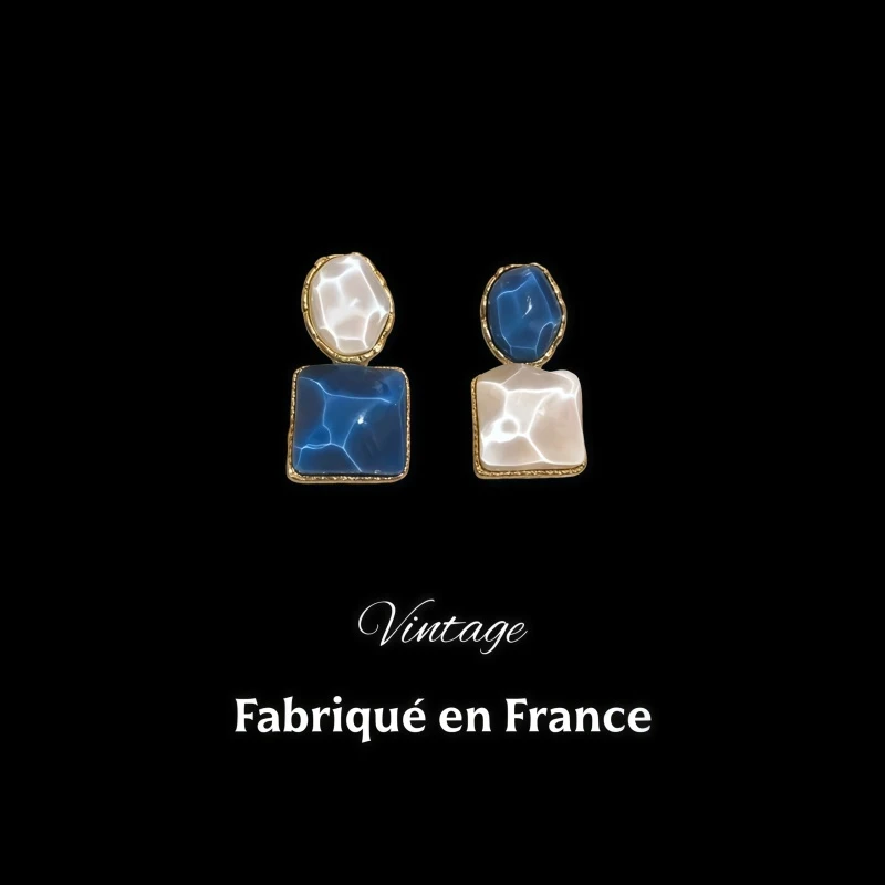 铜合金【海洋之星】几何原创设计耳饰e213