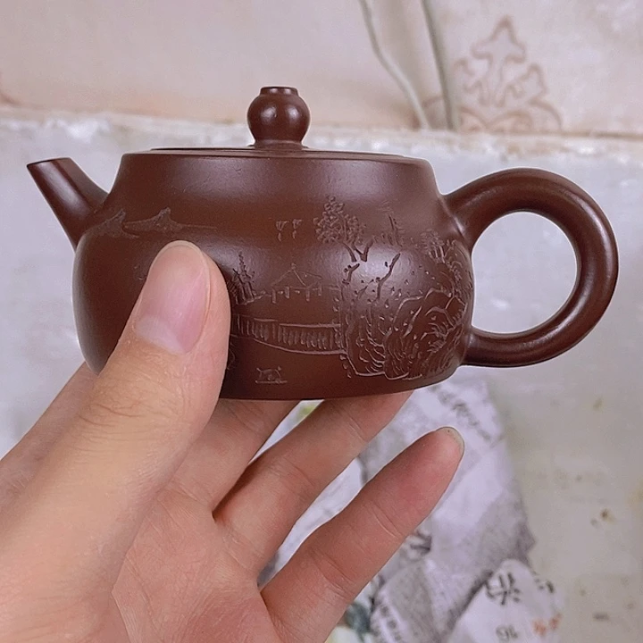茶壶紫砂宜兴紫砂壶HH