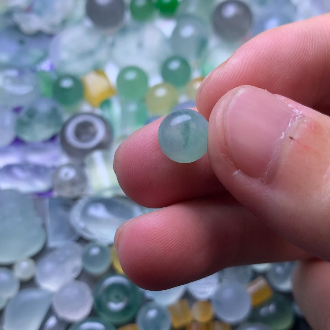 定制翡翠未镶嵌珠子