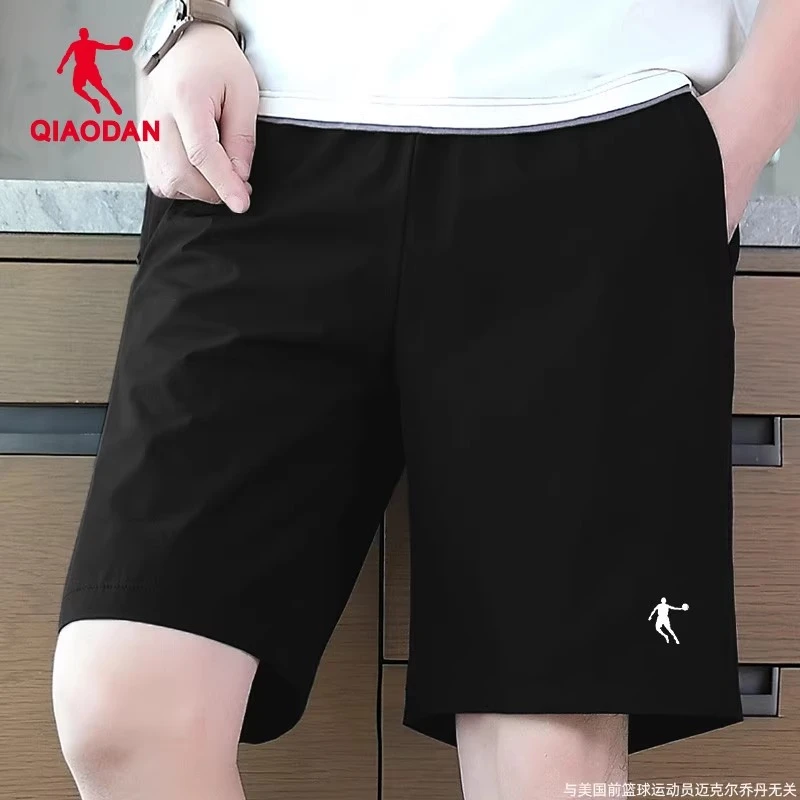 乔丹运动短裤男士裤子2025夏季新款冰丝透气五分裤健身训练跑步裤