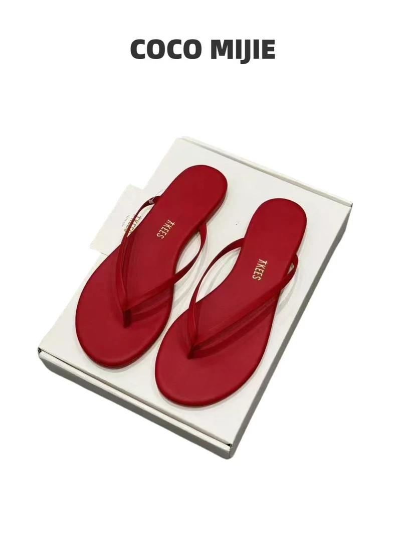 时髦精必备百搭人字拖