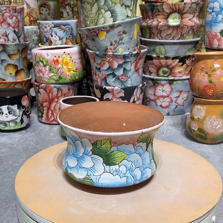 景德镇艺术手绘作品
