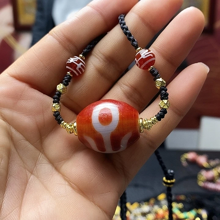 玛瑙/玉髓（覆膜）合金颈饰