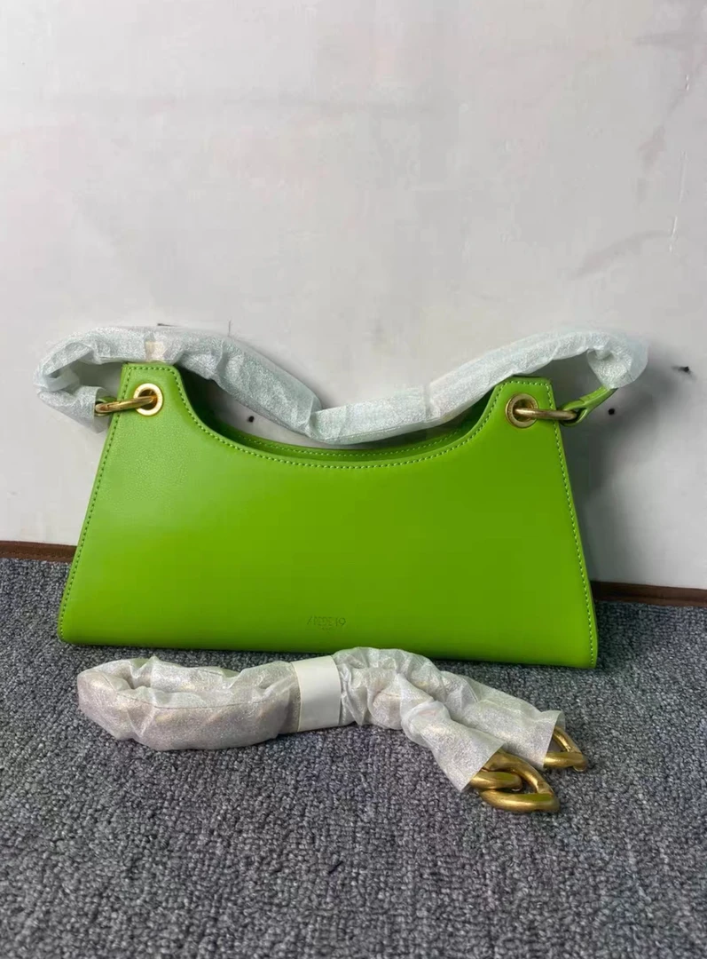 单肩腋下包竖式单根拉链欧美风手提包磁扣卡位单肩包纯色轻奢时尚