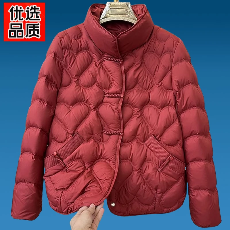 中老年妈妈棉衣女冬装国风设计感袄子2024新款奶奶秋冬季短款棉服