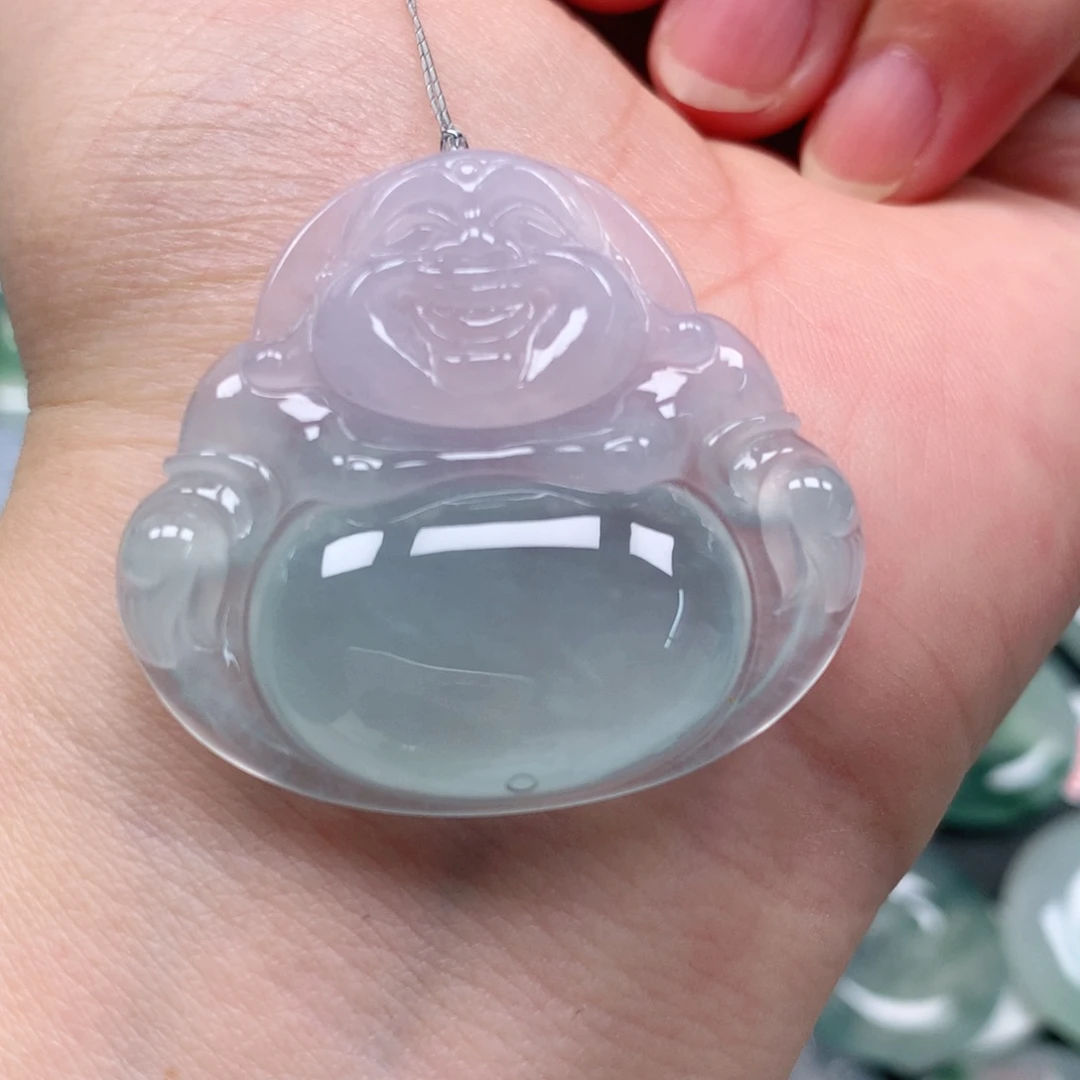 颈饰未镶嵌翡翠天然翡翠