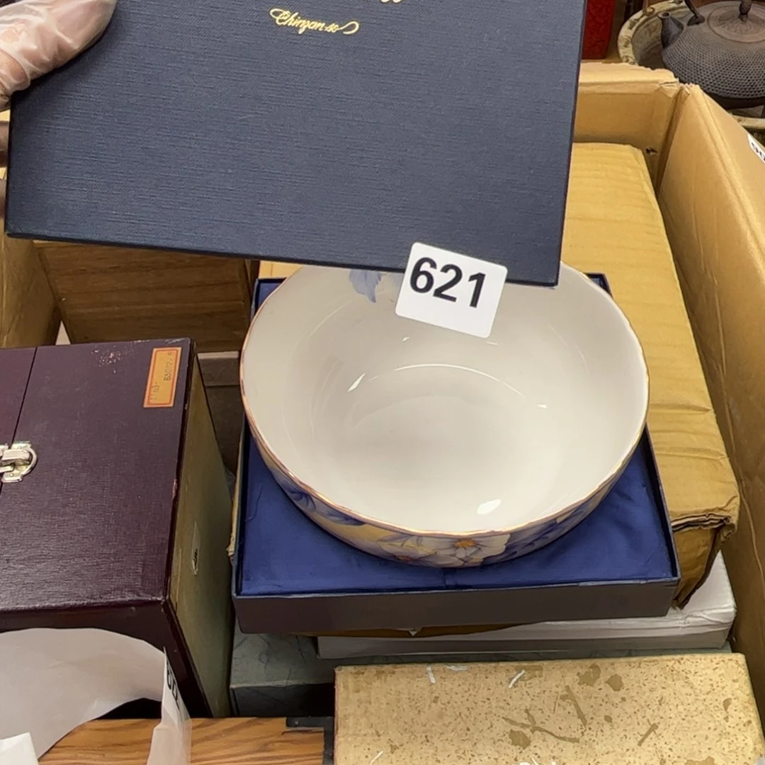 瓷片摆件工艺品摆件666