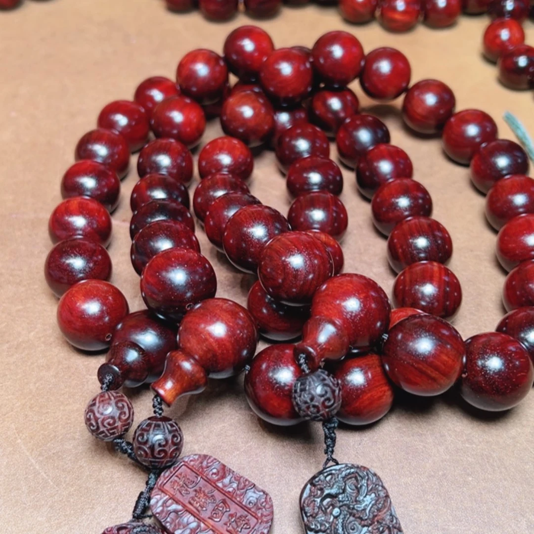 小叶紫檀手串/手链2.0泥料金星350手持