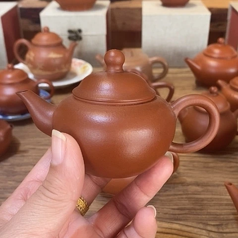 茶壶紫砂P**蝶紫砂壶紫沙壶