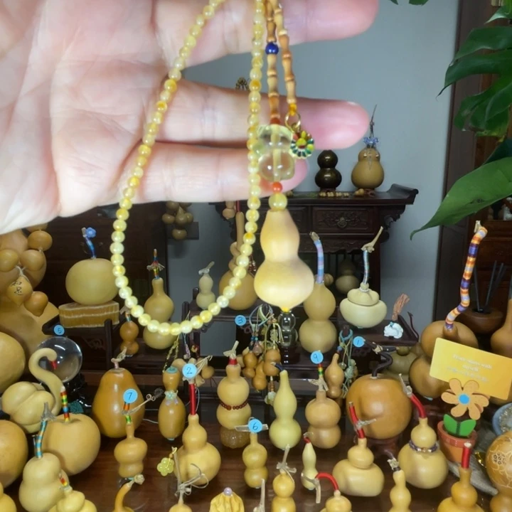 手机挂链葫芦编绳