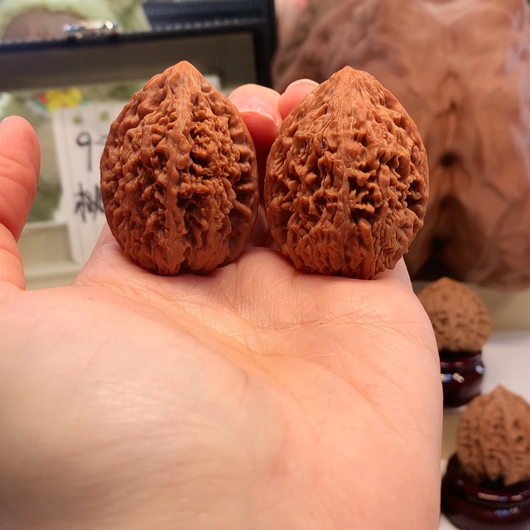 桃核吊坠35尺大蒜头