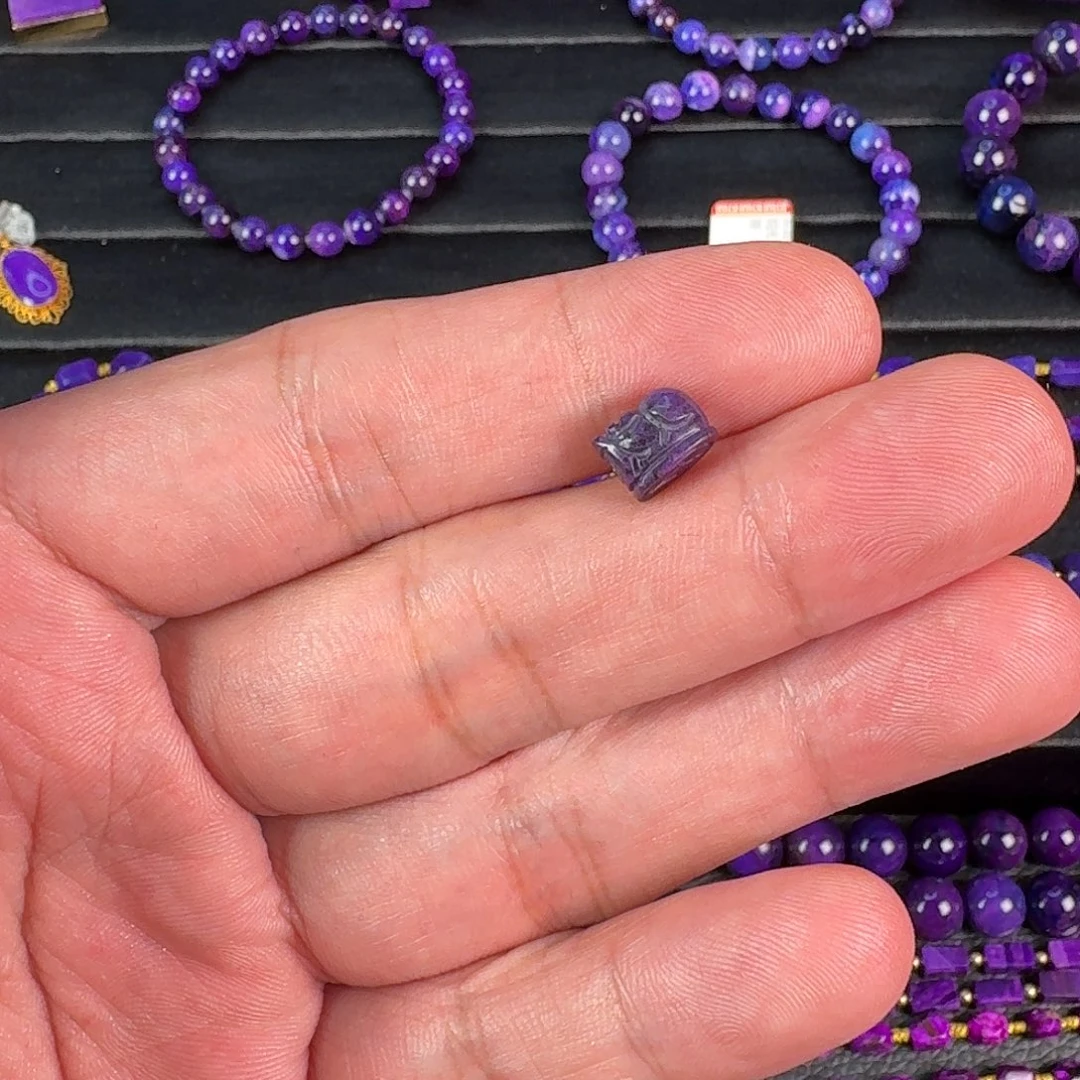 好***来苏纪石（舒俱来）未镶嵌吊坠