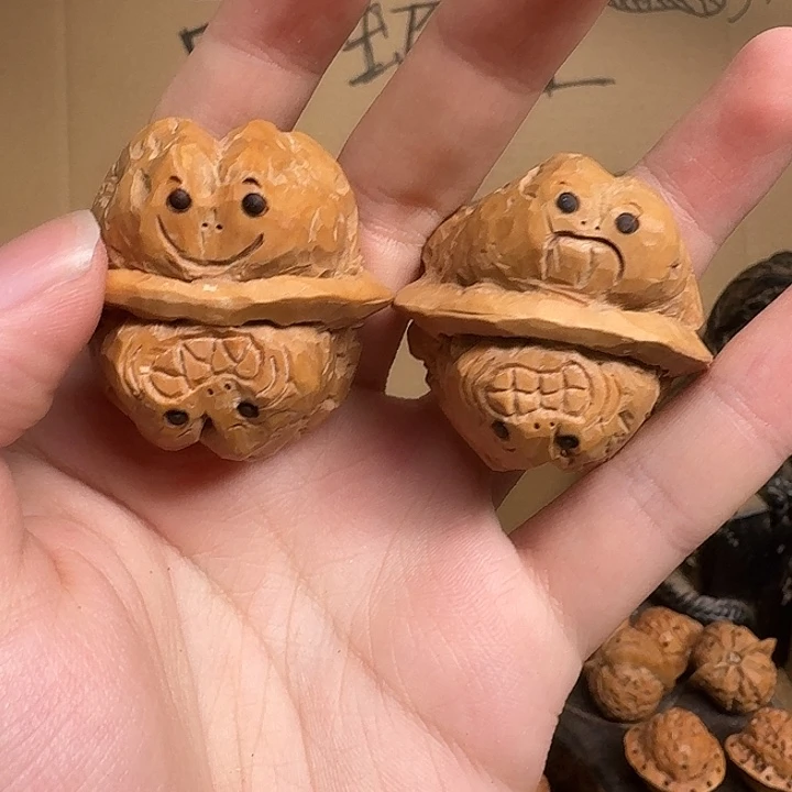核桃手串/手链喜怒哀乐 稀释孤品