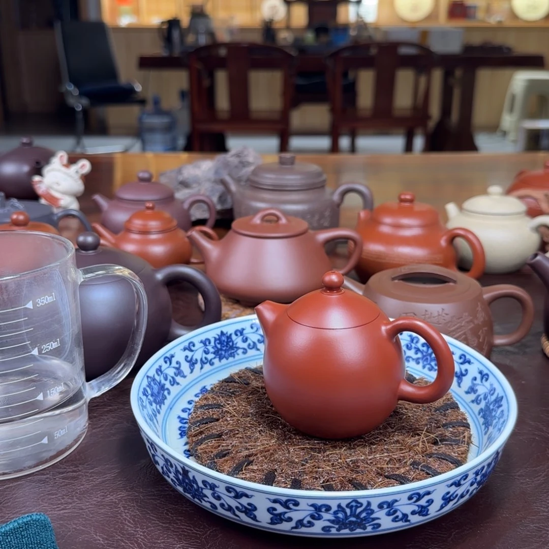 紫砂茶壶龙蛋紫砂壶