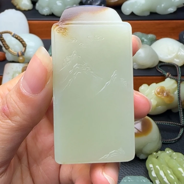 m***g定制和田玉新疆且末糖