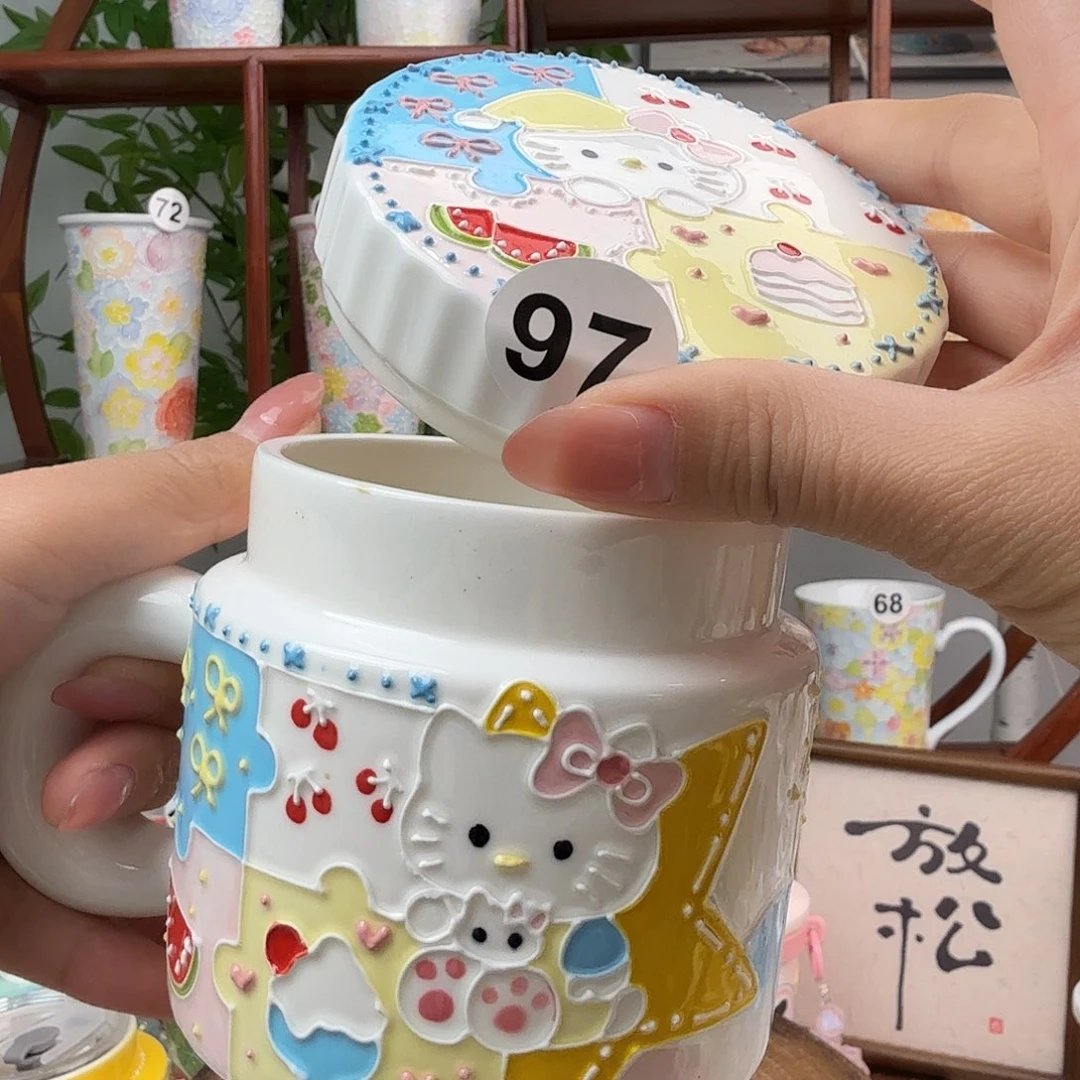 陶97景德镇手绘高温釉下彩