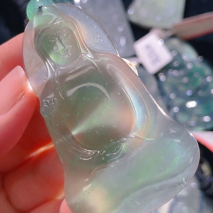 翡翠颈饰未镶嵌22，