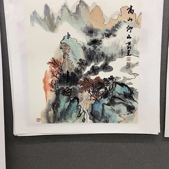 国画手寫手繪作品70