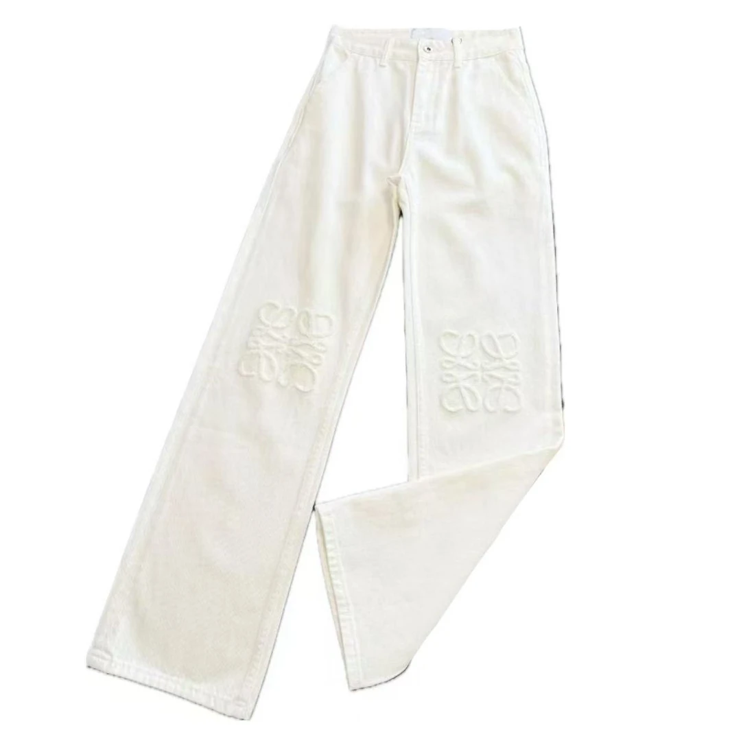 【YS定制】BE026 eee 罗刺绣白牛