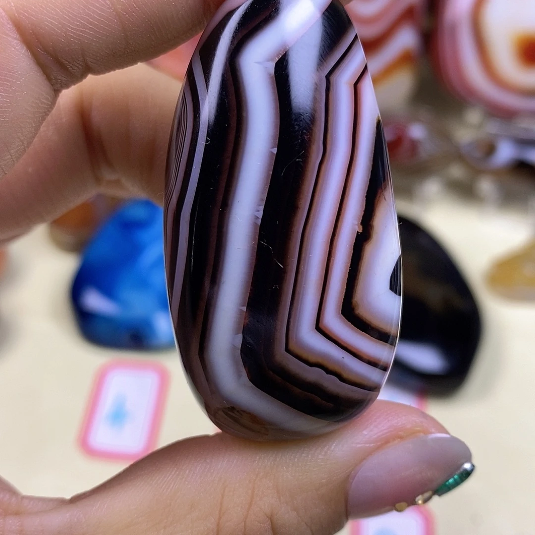 金***景玛瑙/玉髓未镶嵌珠宝半成品