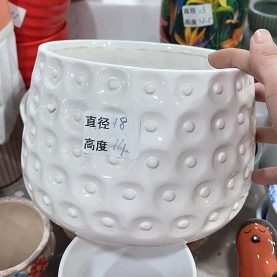 陶瓷外贸尾货多肉绿植陶瓷花盆