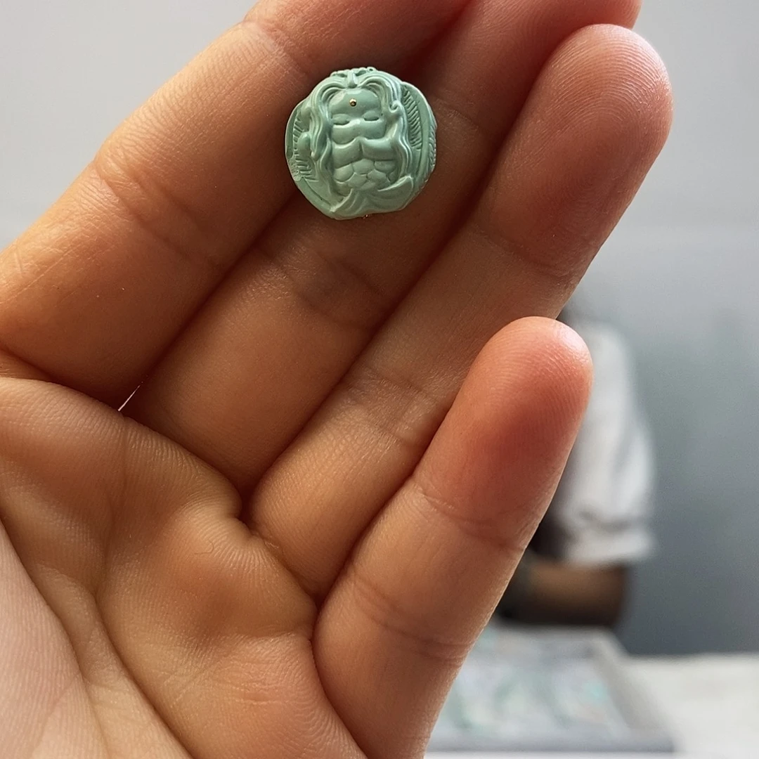 未镶嵌绿松石珠宝奇石