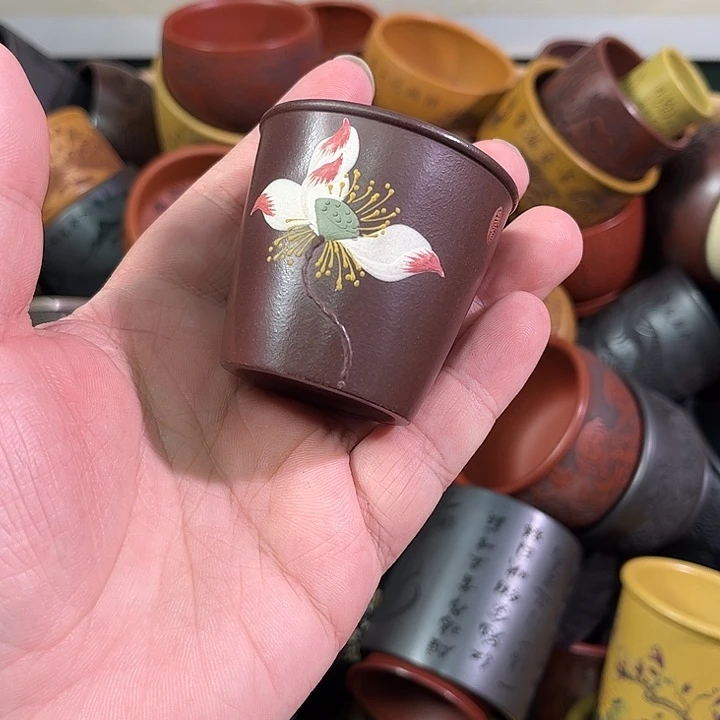 茶杯紫砂全手工紫砂主人杯