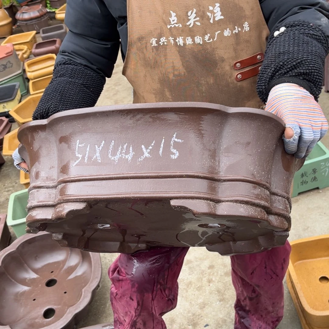 紫砂花盆盆景艺术