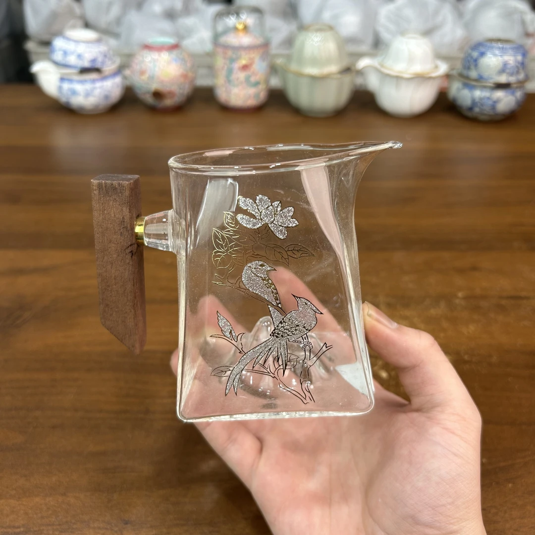 zh2864-喜上眉梢鹰嘴公道杯