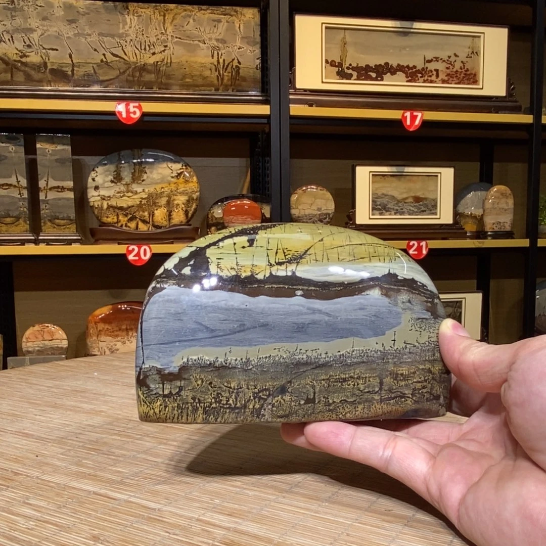 印石昌化石国画石