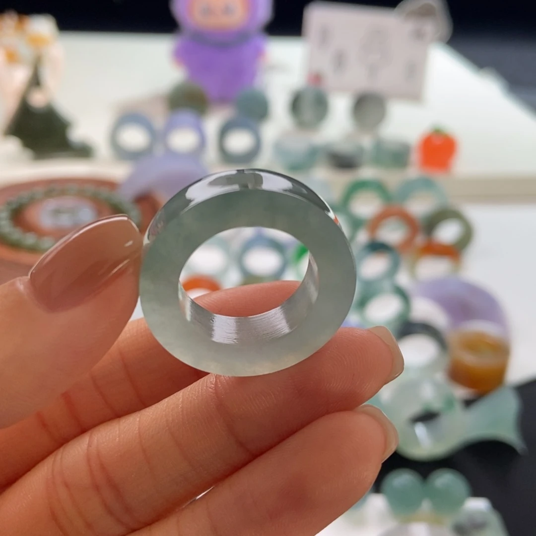 未镶嵌定制翡翠冰蓝