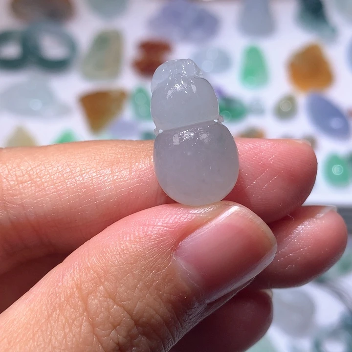 未镶嵌定制翡翠葫芦