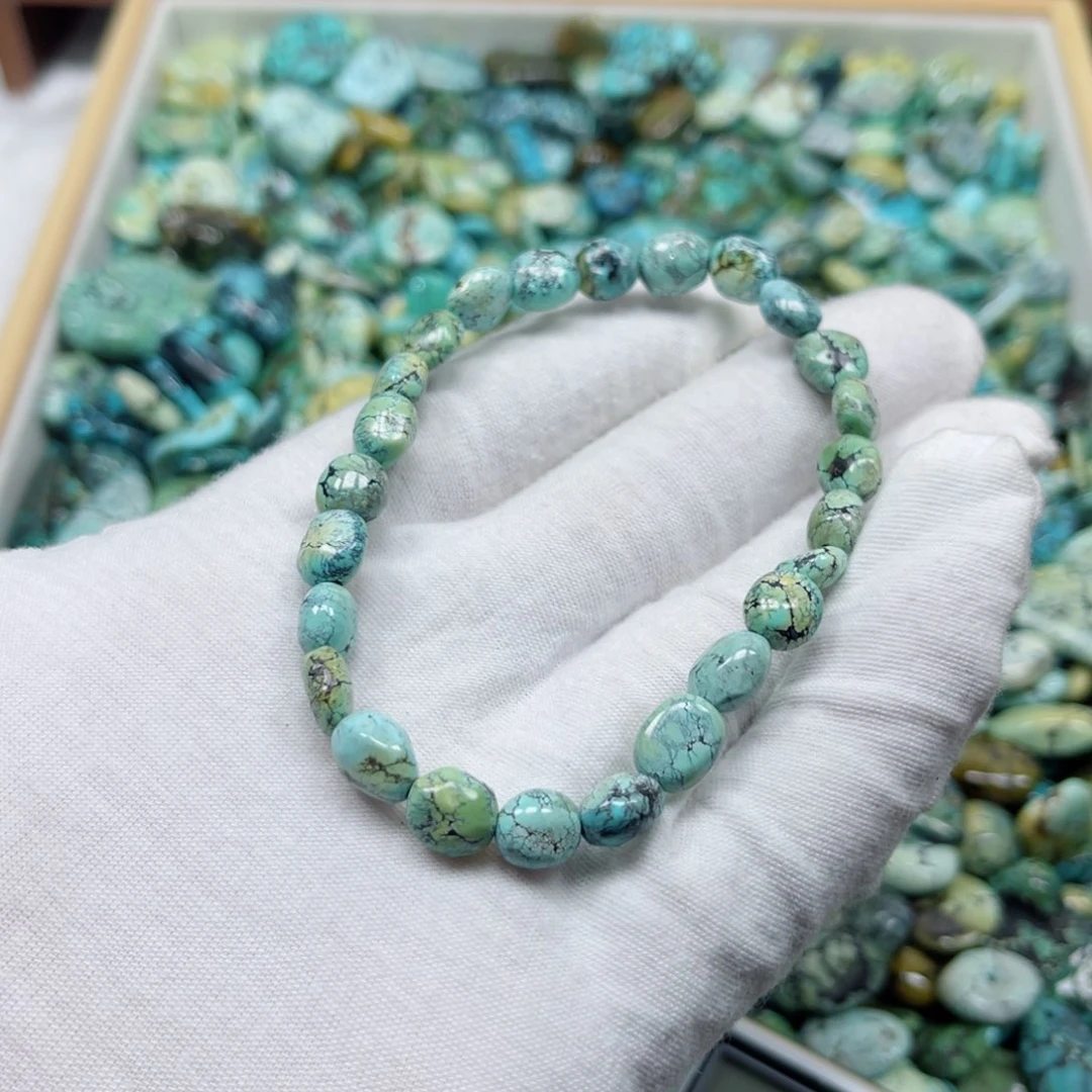 绿松石未镶嵌挂件