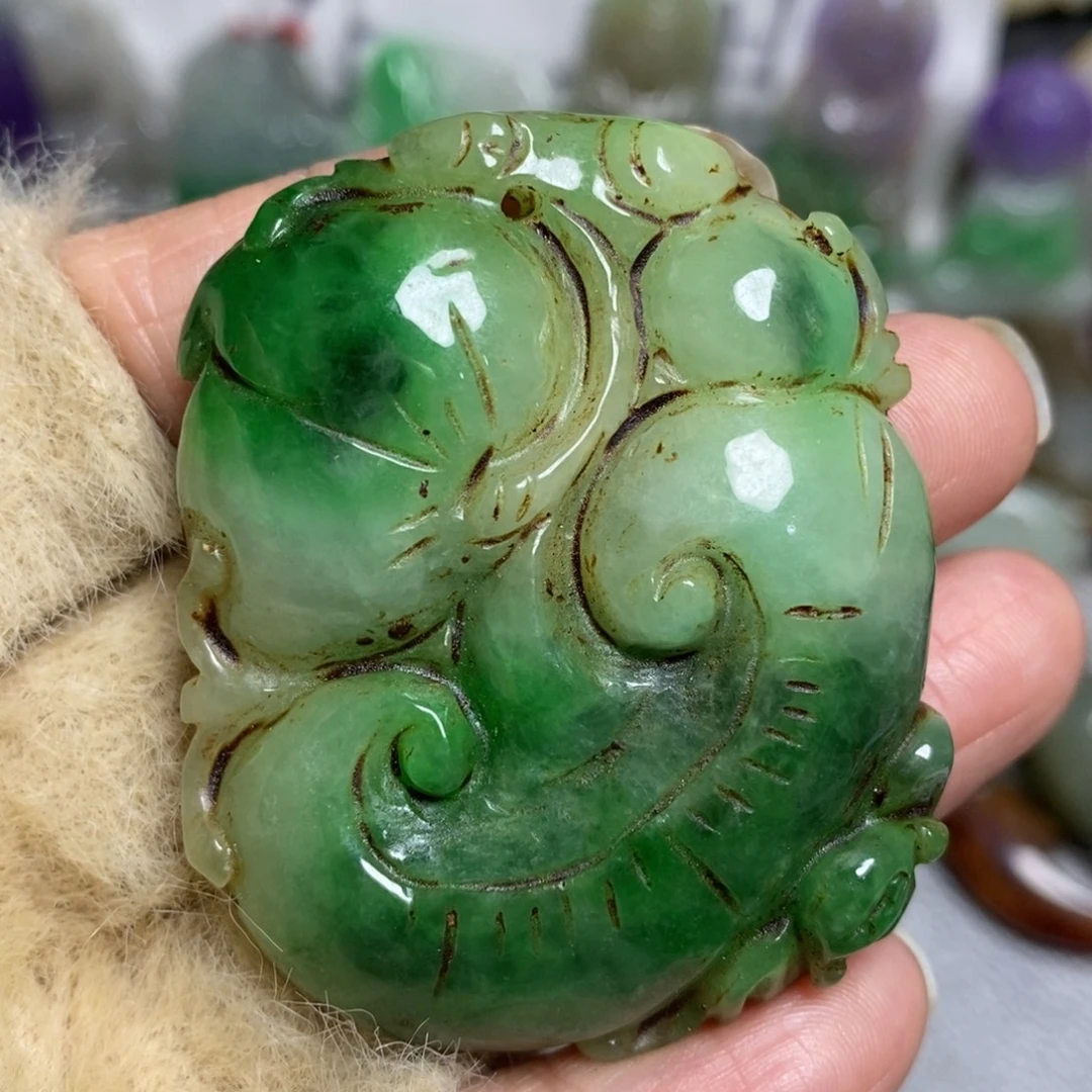 和田玉（糖玉）未镶嵌颈饰