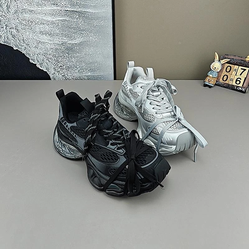 【CBMT旗舰店】厚底轻便防滑老爹鞋2025新款夏款女款鞋子女爆款软