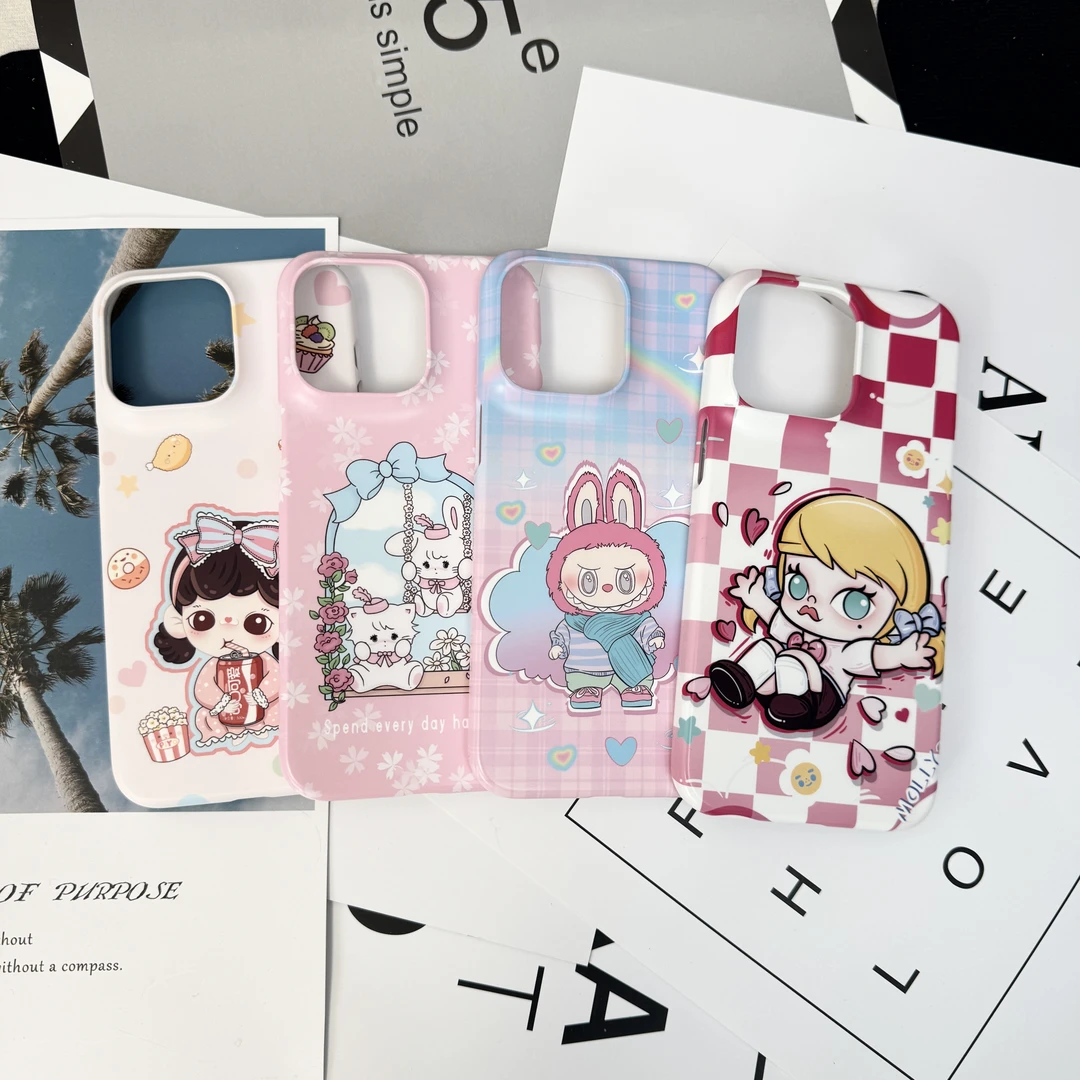 【小台台专属】韩菲单层轻薄iphone16pm适用于苹果14pm手机壳创意